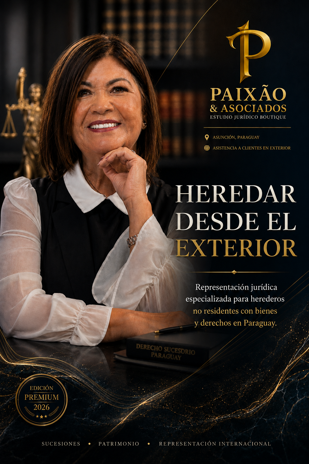 Heredar desde el Exterior - Edición Premium 2026 - Paixão & Asociados