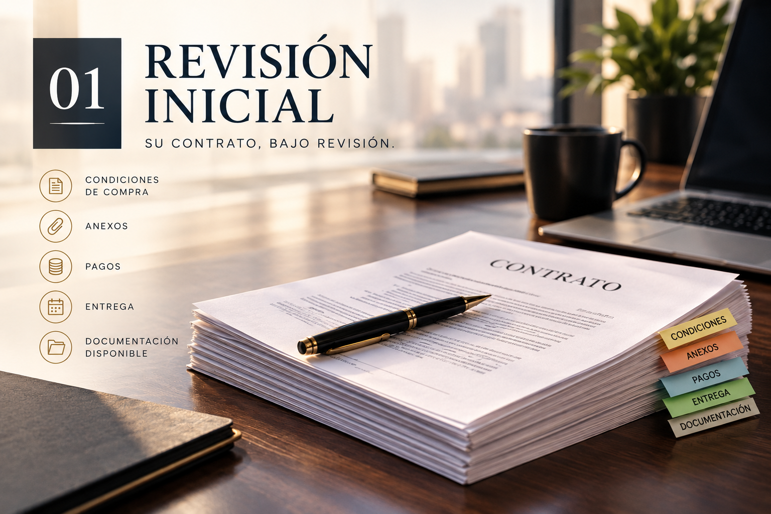 Revisión inicial del contrato